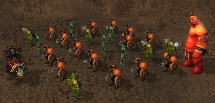 Burning Steppes Pack of Mobs